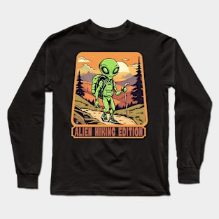 Alien hiking edition Long Sleeve T-Shirt